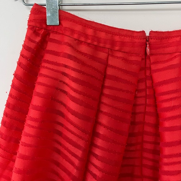 Reiss a line patterned, textured skirt - Picture 6 of 9